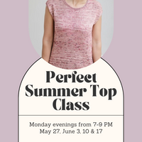 Perfect Summer Top Class - Monday Evenings - May
