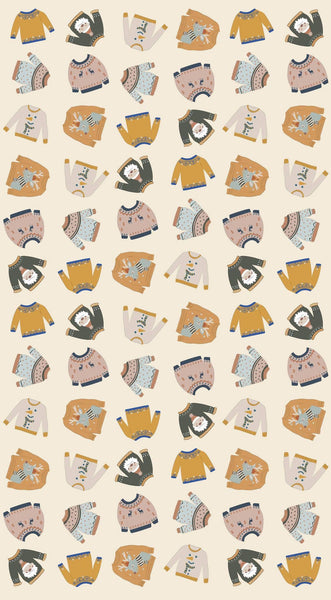 Cute Sweater Wrapping Paper