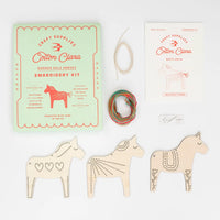Cotton Clara Wooden Embroidery Kits