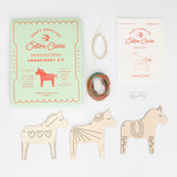 Cotton Clara Wooden Embroidery Kits