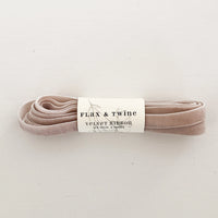 Flax & Twine Velvet Ribbon