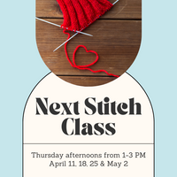 Next Stitch Class - Friday Afternoons