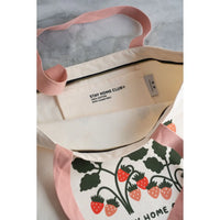 Stay Home Club Fruits Zip Tote