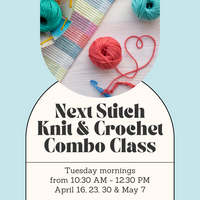Next Stitch Class - Friday Afternoons - February