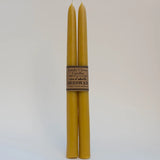 Lucky Clover Beeswax Taper Candles