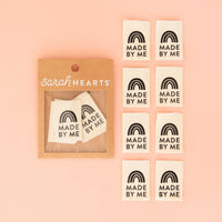 Sarah Hearts Sew on Labels for Gifts