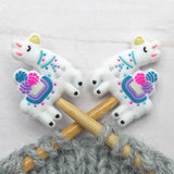 Fox & Pine Stitch Stoppers