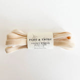 Flax & Twine Velvet Ribbon