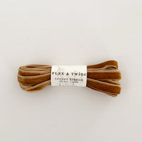 Flax & Twine Velvet Ribbon