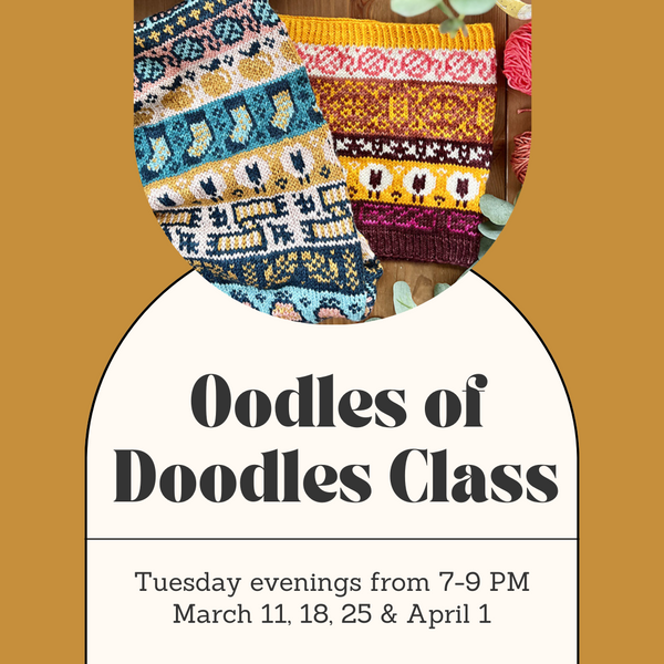 Oodles of Doodles Class - Tuesday Evenings - March