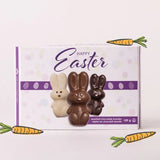 Peace by Chocolate Easter Hollow Bunny 3-Pack