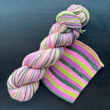 Comfy Cozy Knits Self Striping Sock