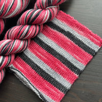 Comfy Cozy Knits Self Striping Sock