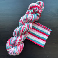 Comfy Cozy Knits Self Striping Sock