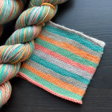 Comfy Cozy Knits Self Striping Sock
