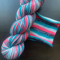 Comfy Cozy Knits Self Striping Sock