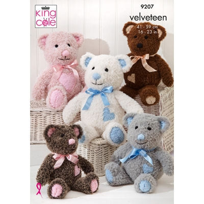 King Cole Velveteen Leaflet Patterns