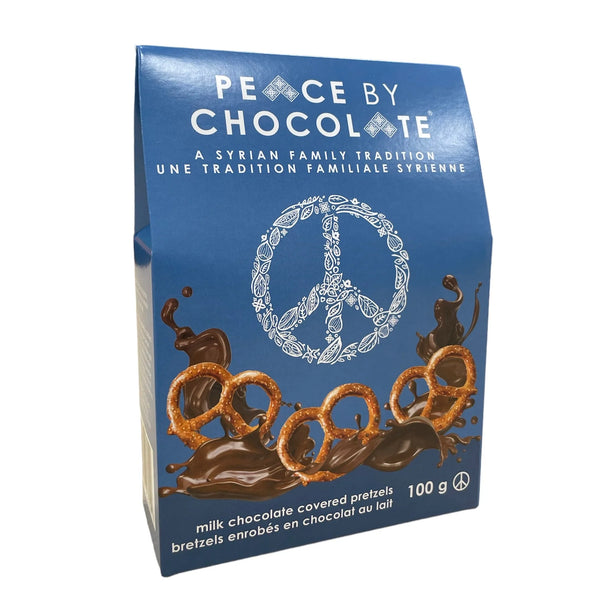 Peace by Chocolate - Chocolate Covered Pretzels