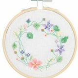 Rico Floral Cross Stitch Kits