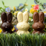 Peace by Chocolate Easter Hollow Bunny 3-Pack