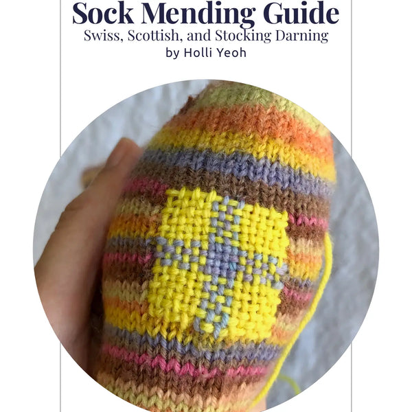 Sock Mending Guide by Holli Yeoh