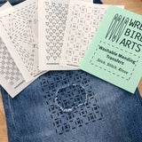 Wrenbird Arts Visible Mending Embroidery Transfers