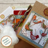Corinne Lapierre Folk Birds Felt Craft Kit