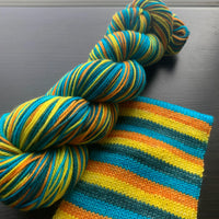 Comfy Cozy Knits Self Striping Sock