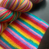 Comfy Cozy Knits Self Striping Sock
